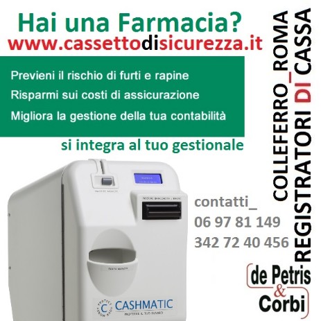 FURTI IN FARMACIA? AMMANCHI IN FARMACIA A ROMA