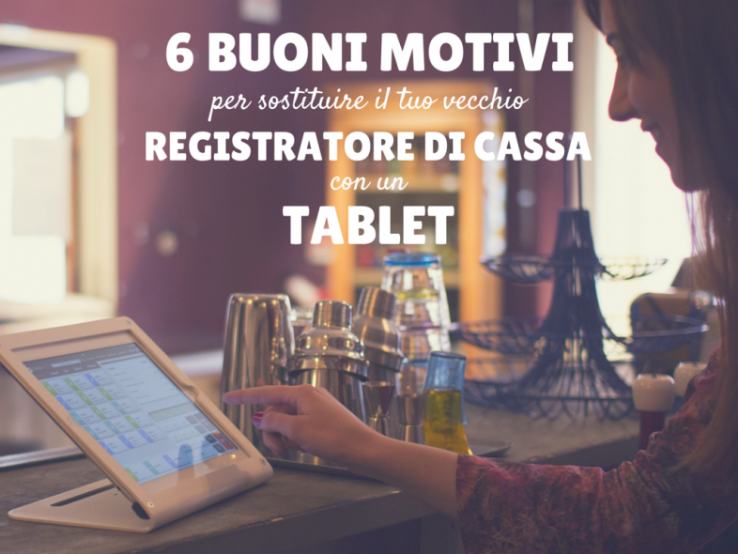 registratore di cassa o tablet tablet per cassa a roma